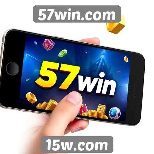 Compatibilidade mobile do site 57win.com