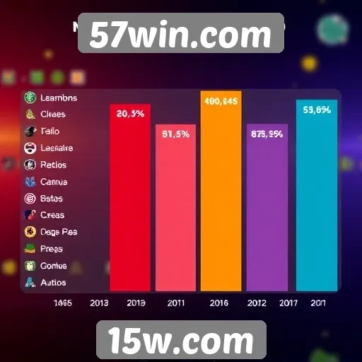 Estatísticas de jogos populares no 57win.com