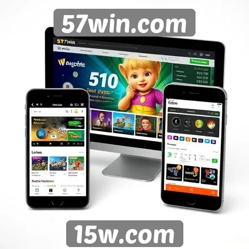 Desempenho do site 57win em dispositivos móveis