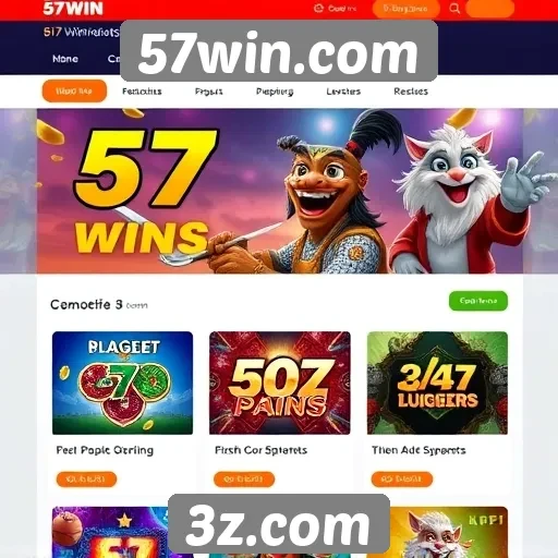 57win.com cresce em popularidade entre jogadores online